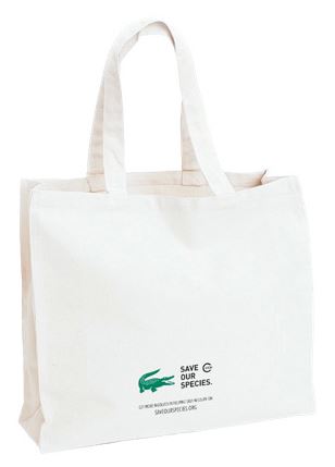 Sac écologique réutilisable - en coton teint - 35x40x16cm - Réf FRALCTB4P_1