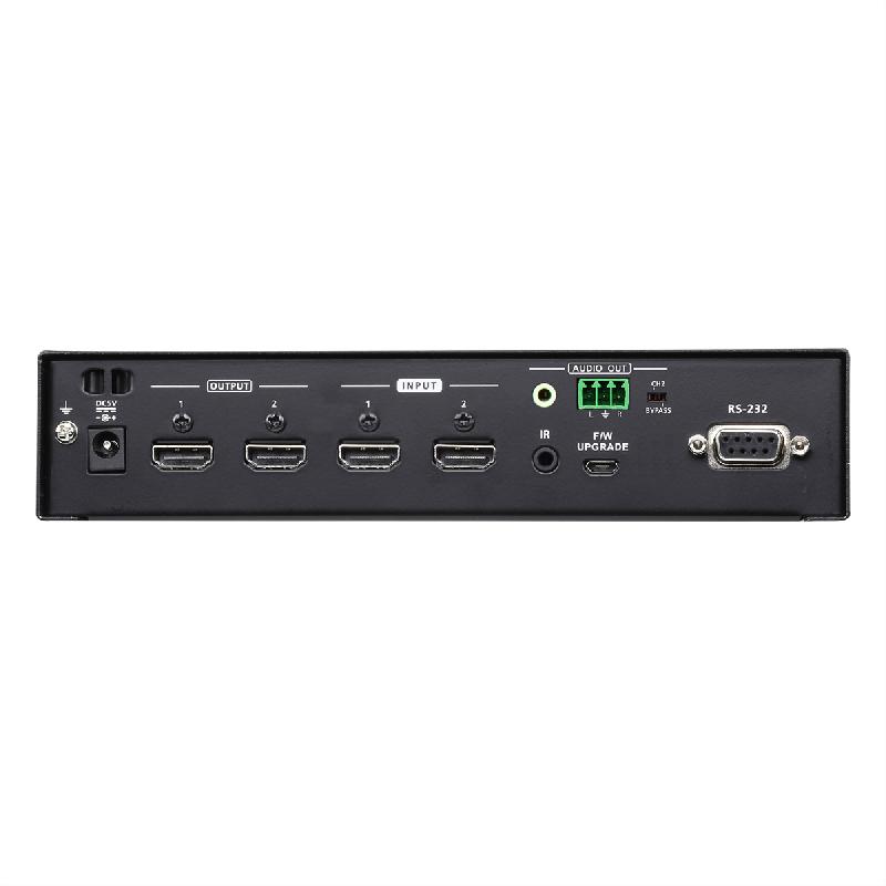 ATEN VM0202HB Commutateur matriciel HDMI True 4K 2 x 2 avec Désembeddeur audio_1
