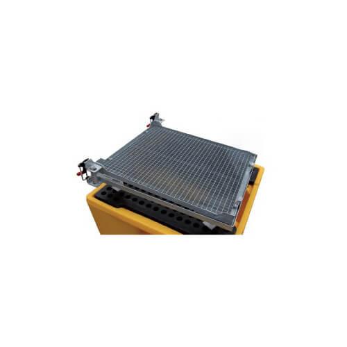 Basculeur de Conteneur GRV / IBC en acier galvanisé avec pente 5%_1