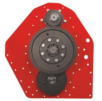 DVG 520 à 620 - Fraises et herses rotatives Vigolo - Largeur 5200 à 6200 mm - Transmission par engrenages et 6 lames courbes par flasque_1