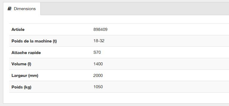 Godets de tri ou cribleur Steelwrist - renforcés en Hardox 500 - pour 18 à 32 t_1