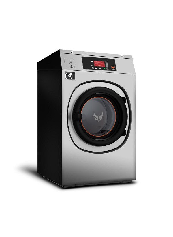 Lave-linge industriel à cuve fixe IPSO Gamme IA - capacité de 18 à 28 kg, acier inoxydable, essorage normal_1