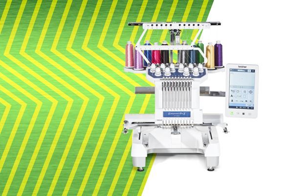 Pro x pr1055x - brodeuse industrielle - brother france - à 10 aiguilles_1