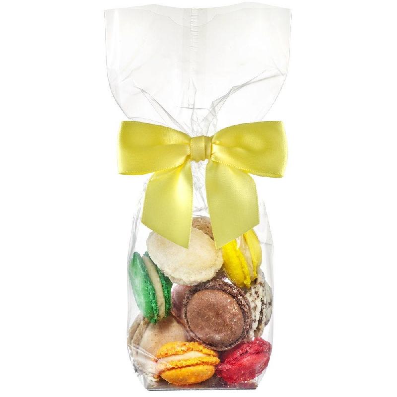 Sachet confiseur transparent 10x22cm avec fond carton - par 100_1