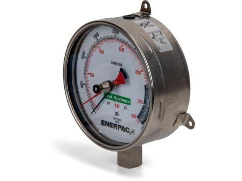 T6010L, Manomètres pour tests, 192 mm Face, Acier inoxydable, 2800 bar pression maximale_1