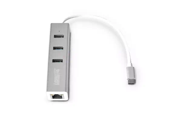 Urban Factory TCM02UF station d'accueil USB 3.2 Gen 1 (3.1 Gen 1) Type-C Argent_1