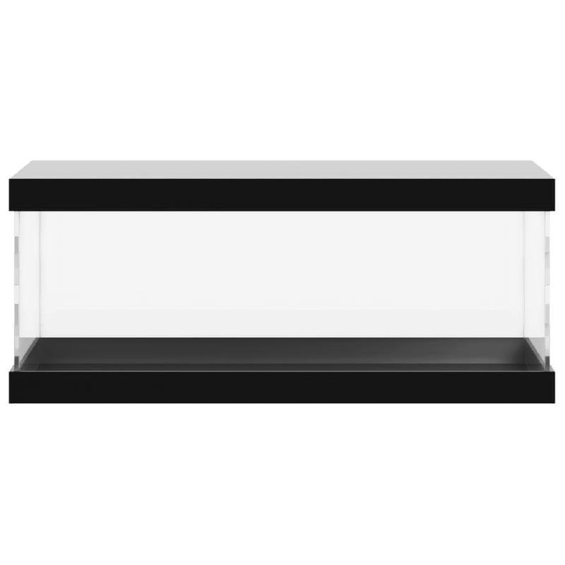 Vidaxl boîte d'affichage transparente 34x16x14 cm acrylique 154923_1