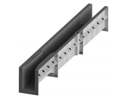 Aquaflow AQF300 - Canal venturi pour mesure de débit avec approche - Aqualabo - Débit 300 m3/h_1