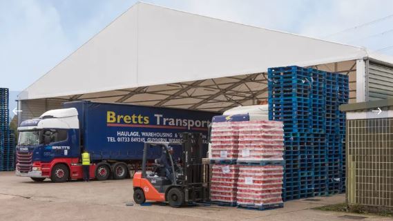 Bâtiment Logistique Industriel - Plateforme de Gestion des Marchandises - HTS TENTIQ GMBH - Entrepôt modulaire de stockage et distribution_1