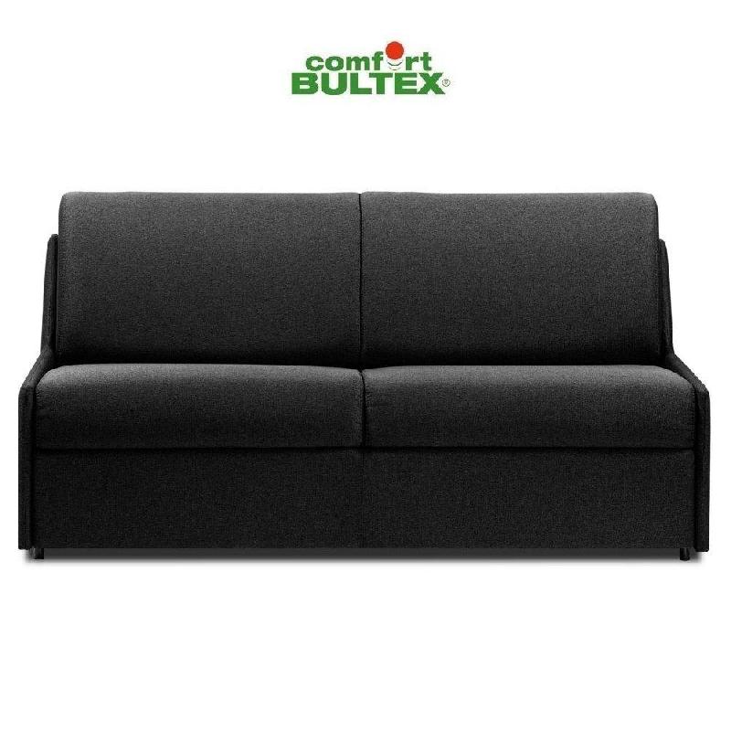 Canapé convertible express COMPACTO matelas 140 cm Comfort BULTEX® - Néo gris anthracite - Fabrication italienne_1
