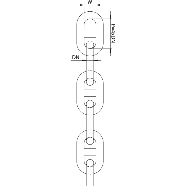 Chaîne étai conçue pour des applications marines - réf 13280_1