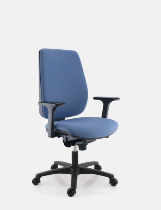 Siège de bureau Lander - assise volumineuse, mécanisme synchro, accoudoirs fixes ou 3D - certifié NF Environnement_1