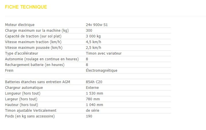 Ot900l - tracteur pousseur - alitrak - capacité de traction 3 000 kg_1