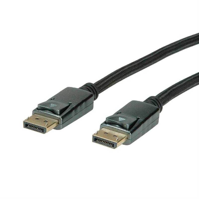 ROLINE Câble DisplayPort DP-DP, v1.2, M - M, 1 m_1
