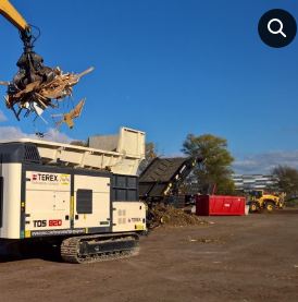 Broyeur Terex Ecotec TDS820 - Trémie et Alimentateur Lent - Chambre de Broyage Bi Rotor_1