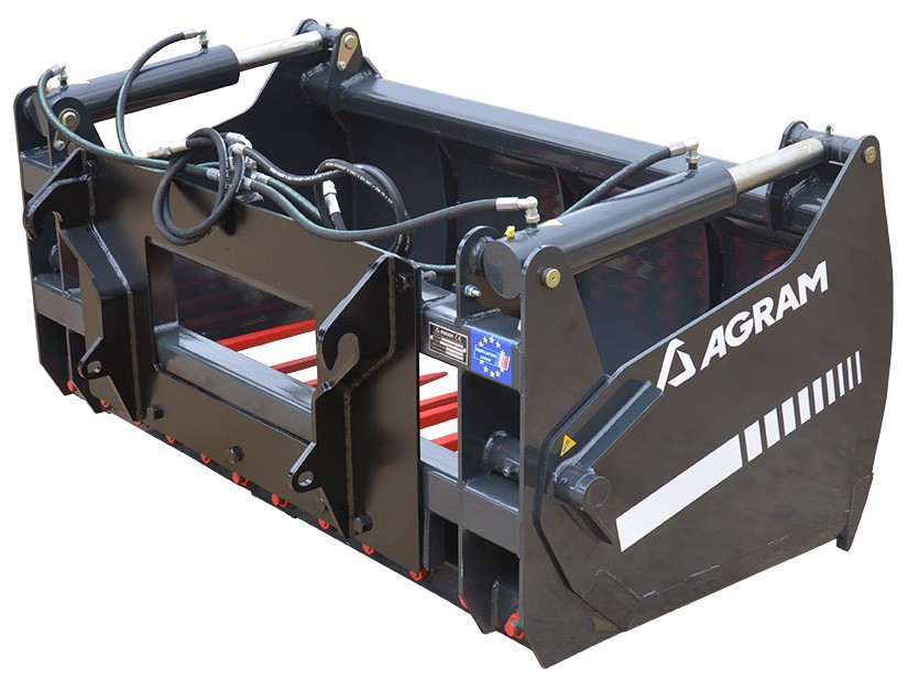 Coupe-silo - pince à désiler gamme agricole et lourde 1,65 m - agram_1