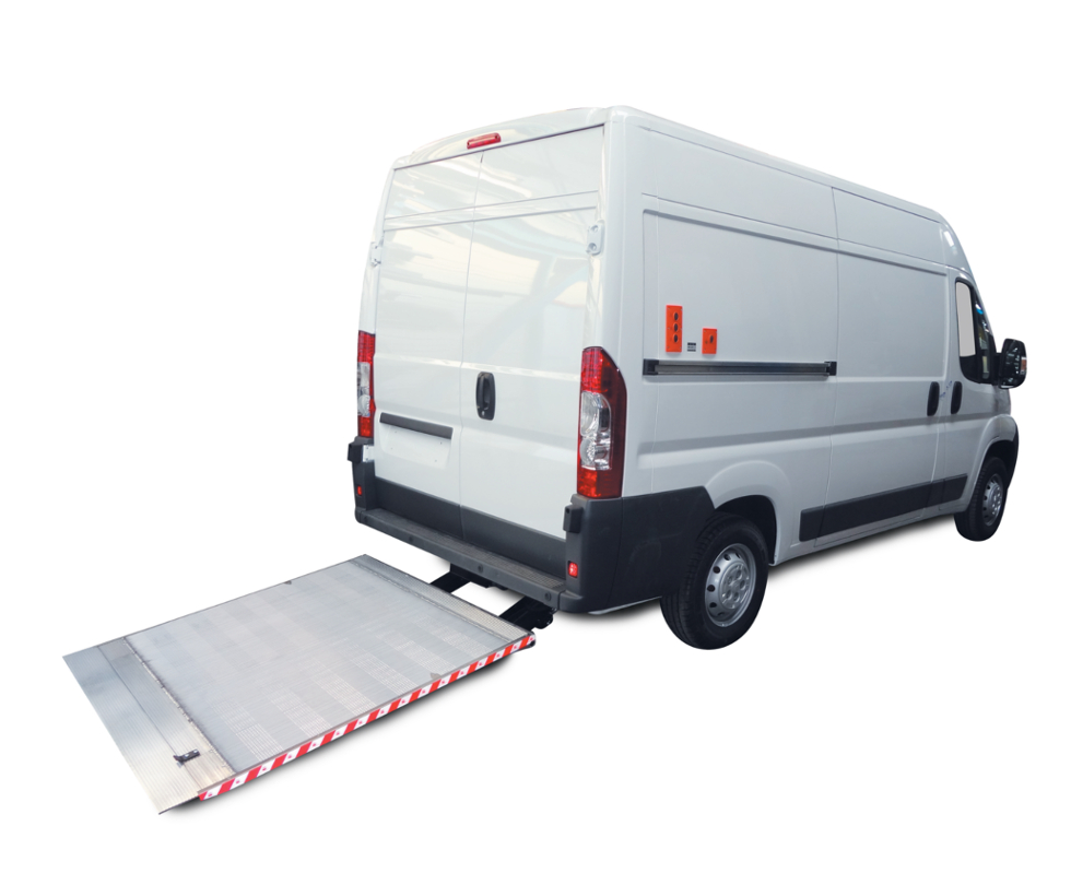 Demi-hayon élévateur repliable avec capacité de 500 kg