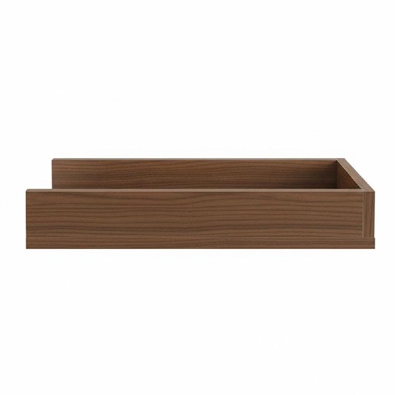 Casquette pour montant Totem 30x60x10cm - nice walnut_1