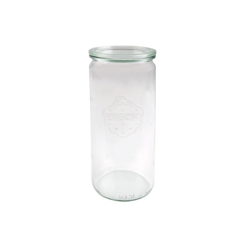 Bocaux en verre WECK - Tube 1040 ml Ø 80 mm - NU - Référence WN000106_0
