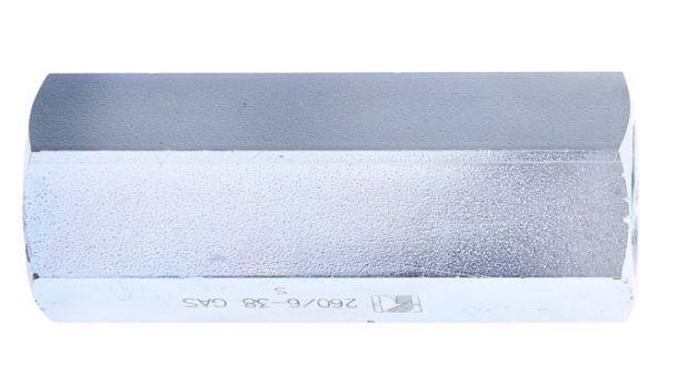 Clapet anti-retour hydraulique en acier RS Pro - G 3/8 - 30 L/min - FT260 - 350 bars - Température -20 à +100 °C_1