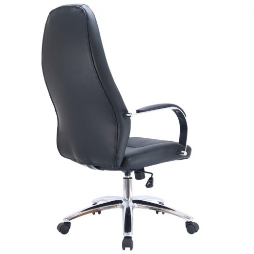 Fauteuil de bureau simili cuir - Dossier haut Félix - Référence 7620 FR204 - Accoudoirs chromés - Mécanisme basculant_1