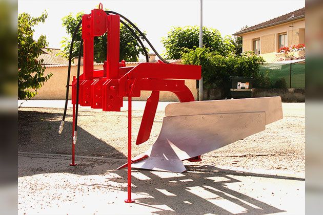 Charrues monosocs  - charrue agricole - kirpy -  diamètre fusée	60 à 80 mm_1