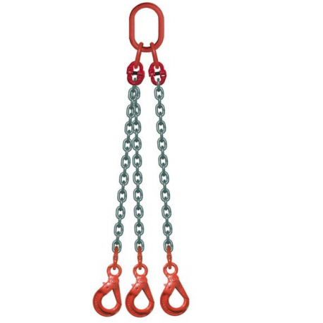 Elingue chaîne avec crochet à verrouillage automatique Référence 4334X_1