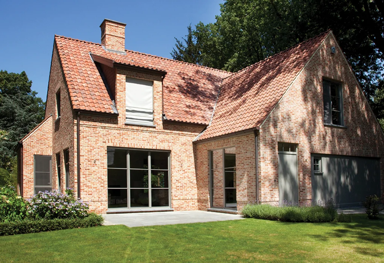 Fenêtres et portes en profilés alu et charnières invisibles - Menuiseries ultra fines sur-mesure - REYNAERS SLIM LINE 38 - GRI Fabricant_1