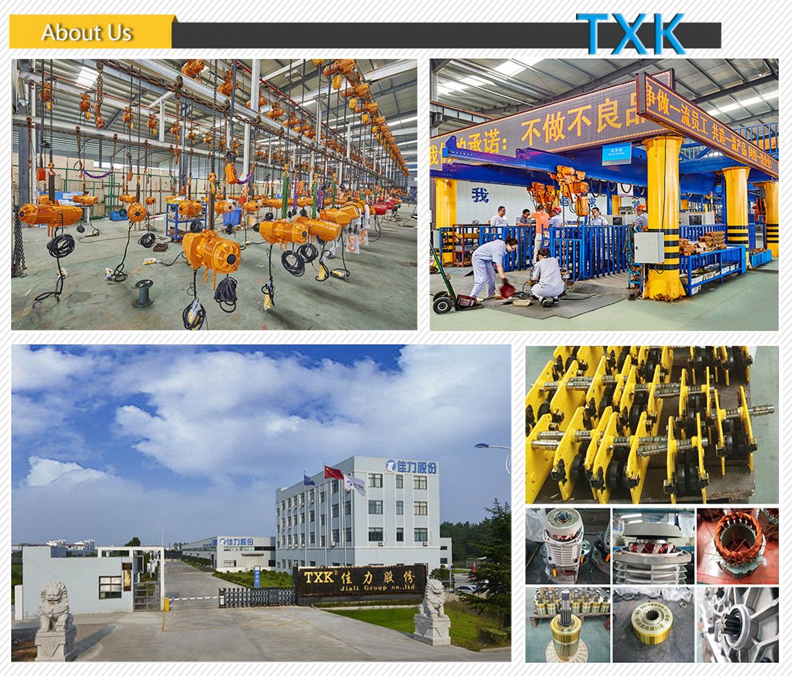 Palan SSDHL03-01S - TXK - Hauteur maximale de levage 300 m - 5 Tonnes - Chaîne en alliage Grade 80_1