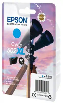 Epson Singlepack Cyan 502XL Ink_1