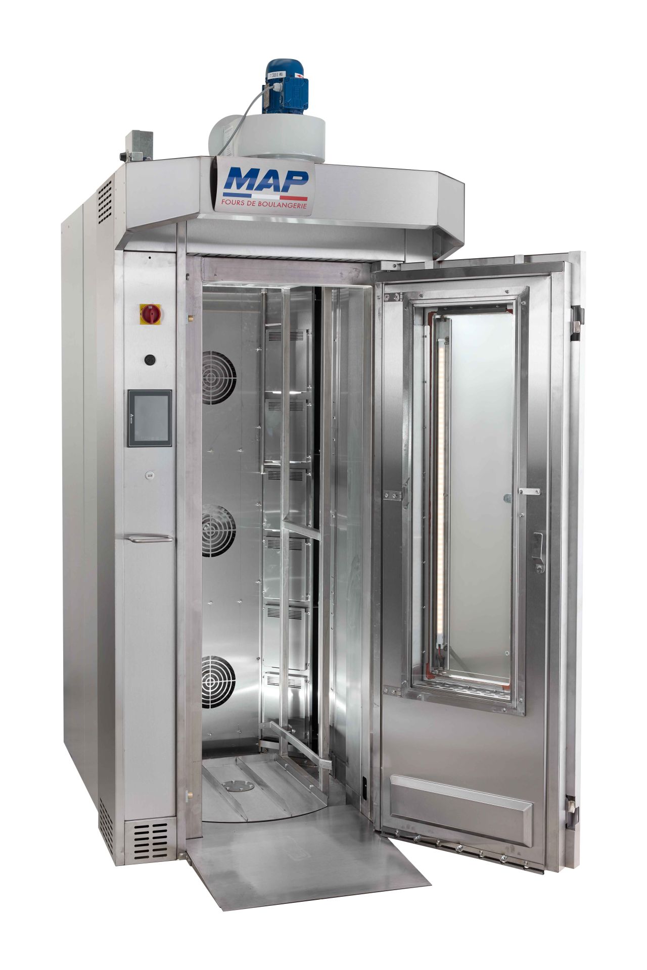 Four boulanger à chariot rotatif polyvalent - ROTOTEC MAP - électrique, 2 dimensions avec haute performance et économie d'énergie_1