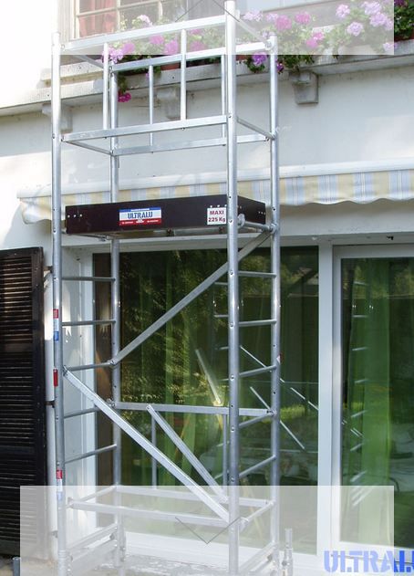 M-max échafaudage - ultralu - hauteur travail maxi. 3.00 m à 7.00 m_1