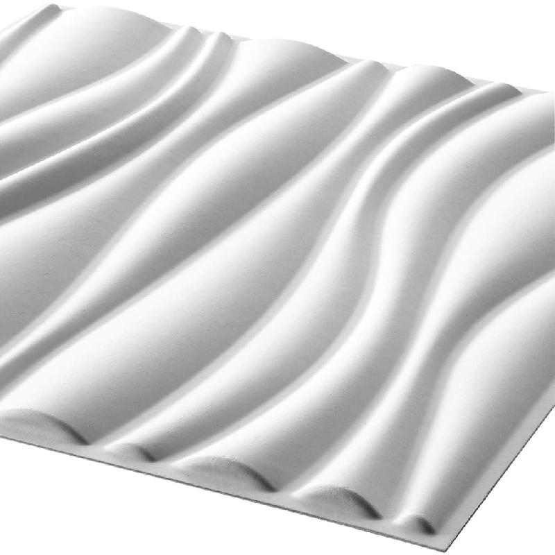 Wallart panneaux muraux 3d waves 12 pcs ga-wa04 412818_1