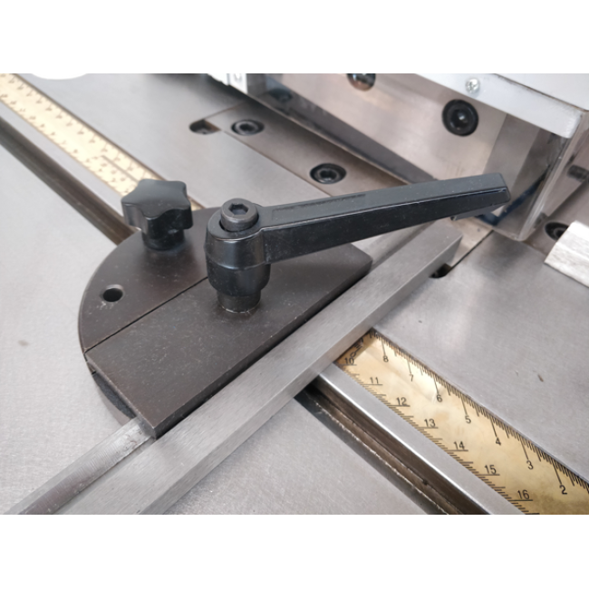 Encocheuse à angle fixe ADFORM - EF226 - capacité 220x6mm acier - réglage automatique des lames_1