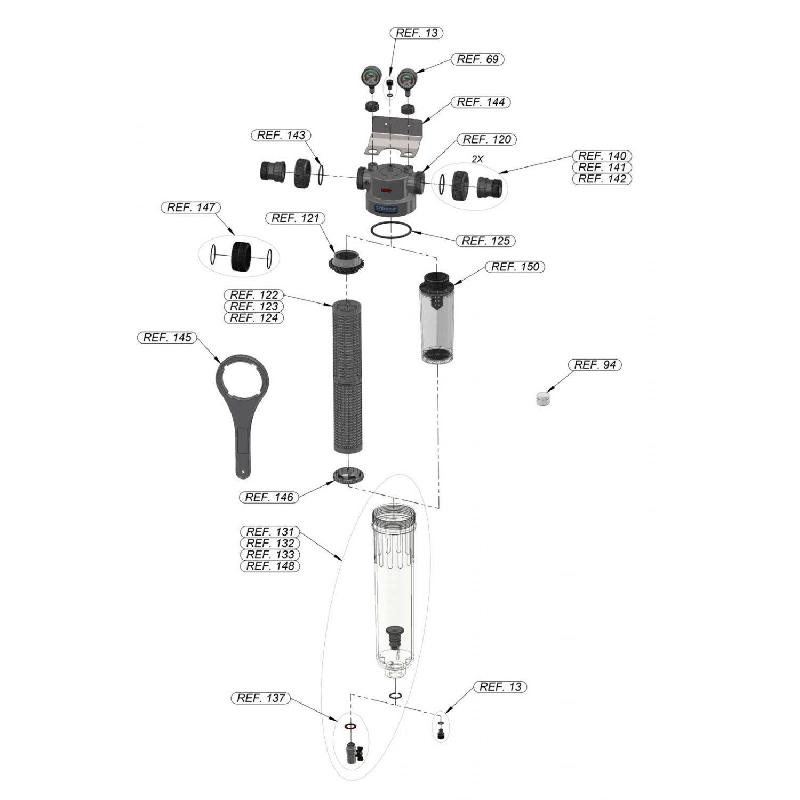 Filtre CINTROPUR nw280 ctn - charbon actif_1