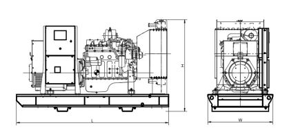 Groupe électrogène Diesel 400/230 V - 50 Hz - 3 Phases - AD490 (EU) - Motorisation Doosan Hyundai 414 kW_1