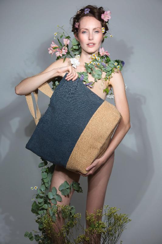 Sac en toile de jute souple et doux - Réf: KI0754 - Marque Kimood_1