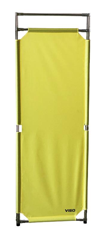 Barrière d'intervention 1 panneau - Jaune / 1800 / INOX 304_1