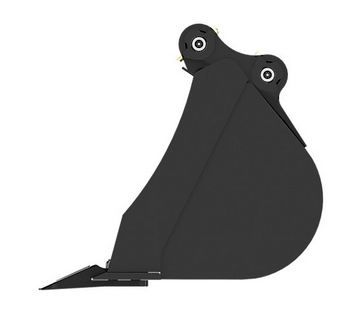 Godet d'excavation-mini-pelle - caterpillar finance france - 260 mm (10 in) - poids 50.9 kg_1