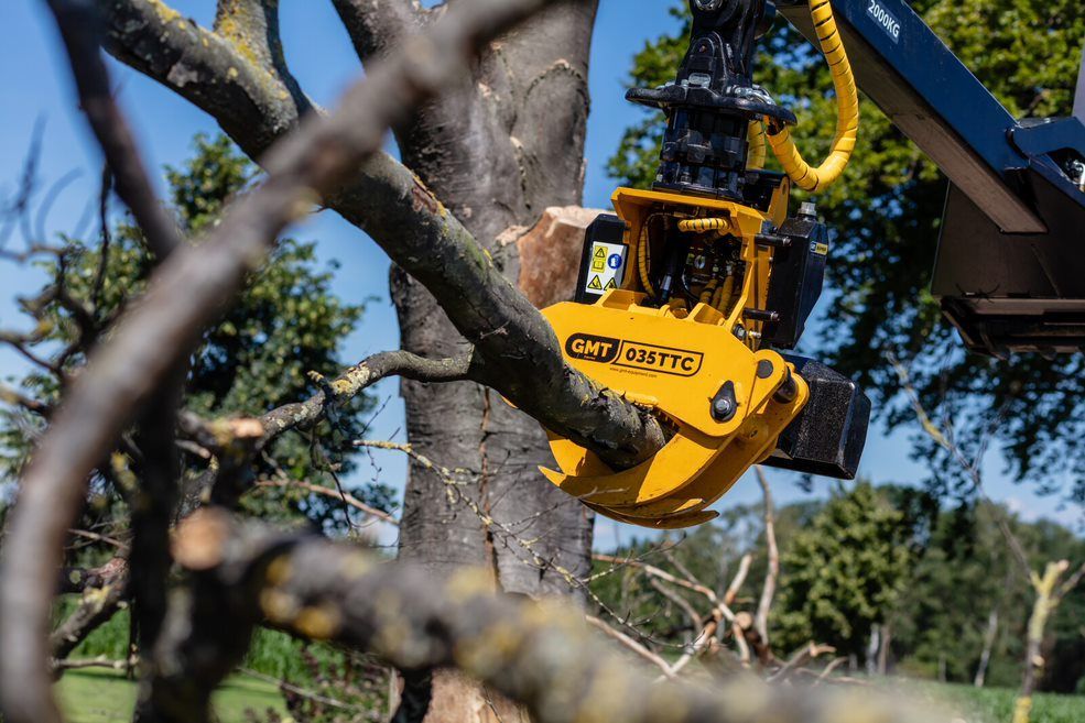 Équipement GMT pour abattage et découpage d'arbres