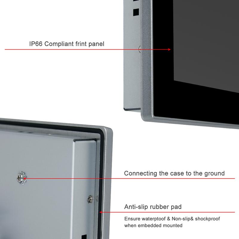 Panel PC industriel fanless 19 pouces SXGA Intel® Celeron® J1900 - EVI-J019SAC - Interface HMI et SCADA/MES_1