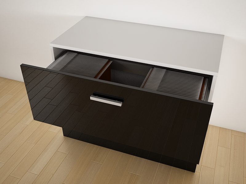 Armoire basse pour dossiers suspendus melo l90xh70_1