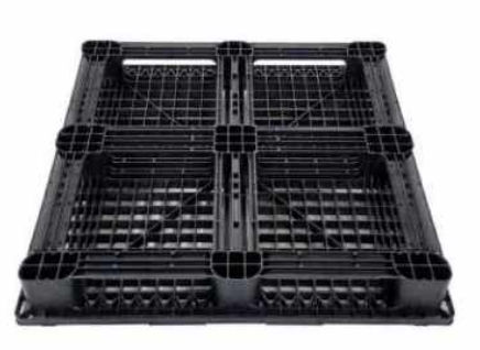 Palette plastique medium PlanetPal mix 12A12 MR6RR - Ref PA-ME-0151 - 1200x1200 mm - Charges statiques/dynamiques/rack_1