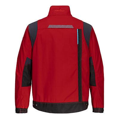 Veste de travail contemporaine - Rouge foncé, S-XXXL - WX3 T703 - Portwest_1