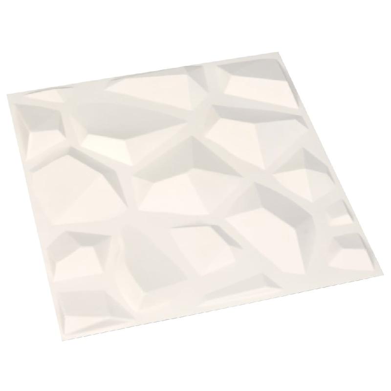Vidaxl panneaux muraux 3d 12 pcs 0,5x0,5 m 3 m² 146299_1