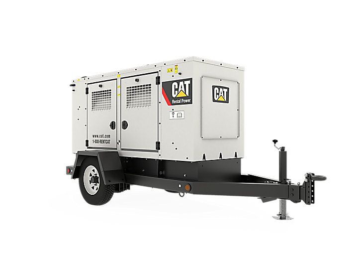 Xq60 48 kw groupes électrogènes industriel mobile de location - caterpillar - puissance principale 47,5 kwe (60 kva)_1