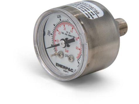 1531R, Manomètre, 38 mm Face, Montage arrière, 70 bar pression maximale_1