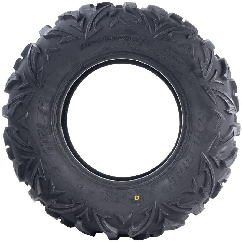 25x10.00R12 Pneu ATV 255/65R12 OBOR Vulture 6ply Road Legal 67J 307kg (Lot de 4)_1
