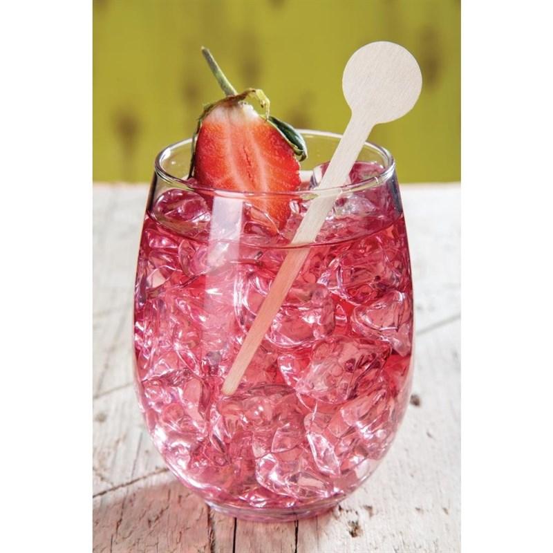 Agitateurs à cocktail biodégradables en bois - 150mm - Lot de 100 | Fiesta_1