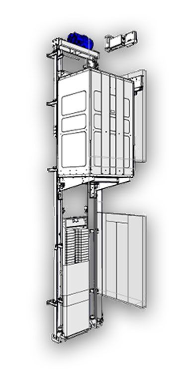 Medium - ascenseurs classiques - sodimas - charge de 450 à 630 kg_2